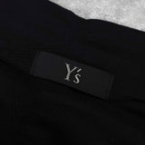 ワイズ ヨウジヤマモト アーカイブ フリル カーディガン レディース ブラック