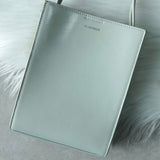 ジルサンダー タングル スモール レザー ショルダーバッグ ミントグリーン