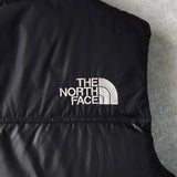 ザ ノースフェイス ヌプシ 700フィル ロゴ ダウンベスト ブラック - NEWSED