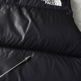 ザ ノースフェイス ヌプシ 700フィル ロゴ ダウンベスト ブラック - NEWSED