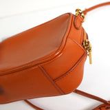 プラダ サフィアーノ レザー ミニ ショルダーバッグ ポシェット オレンジ