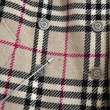 Kenzo Back Logo Varsity Jacket Blouson Navy