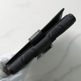 ロエベ アナグラム 二つ折り財布 ブラック