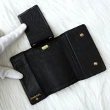 シャネル 7桁5番台 ココマーク キャビアスキン キーケース 6連 ブラック - NEWSED