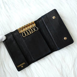 シャネル 7桁5番台 ココマーク キャビアスキン キーケース 6連 ブラック - NEWSED