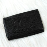 シャネル 7桁5番台 ココマーク キャビアスキン キーケース 6連 ブラック - NEWSED