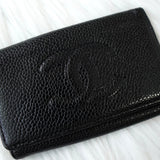 シャネル 7桁5番台 ココマーク キャビアスキン キーケース 6連 ブラック - NEWSED