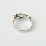 ティファニー フック&アイ 750 × 925 指輪 リング コンビ 18K 18金 シルバー925 10号 - NEWSED