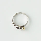 ティファニー フック&アイ 750 × 925 指輪 リング コンビ 18K 18金 シルバー925 10号 - NEWSED