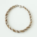 ティファニー ツイストチェーン 750 × 925 ブレスレット 18K 18金 シルバー925 - NEWSED