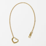 ティファニー オープンハート ゴールド ネックレス 750 K18 - NEWSED