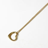 ティファニー オープンハート ゴールド ネックレス 750 K18 - NEWSED