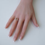 ティファニー ラブノット 750 × SV925 指輪 リング 18K 18金 シルバー925 9号 - NEWSED