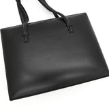 ロエベ ロゴ 自立型 レザー ハンドバッグ ブラック