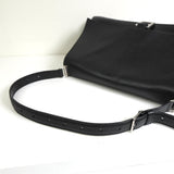 バレンシアガ クラッシュ レザー スリングバッグ ワンショルダーバッグ ブラック