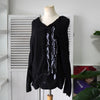 ワイズ ヨウジヤマモト アーカイブ フリル カーディガン レディース ブラック
