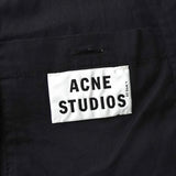 アクネ ストゥディオズ フーデッド ダウンコート ダウンジャケット ブラック
