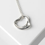 ティファニー オープンハート ネックレス シルバー925