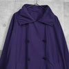 ミー イッセイミヤケ アーカイブ ナイロン トレンチコート レディース パープル