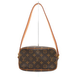 ルイ ヴィトン モノグラム ポシェット シテ ワンショルダーバッグ ハンドバッグ ブラウン M51183