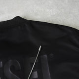 ディーゼル バックロゴ リバーシブル MA-1 メンズ ブラック / オレンジ