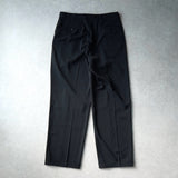 クリスチャン ディオール ヴィンテージ ツータック スラックス ブラック