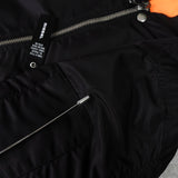 ディーゼル バックロゴ リバーシブル MA-1 メンズ ブラック / オレンジ