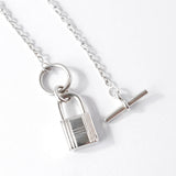 エルメス アミュレット カデナ 925 ネックレス シルバー 箱付き