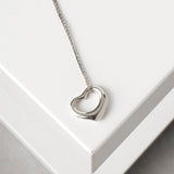 ティファニー オープンハート ネックレス シルバー925