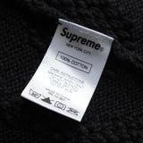 Supreme Textured Small Box Sweater シュプリーム スモール ボックスロゴ テクスチャー ニット ブラック