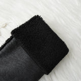 エムエムシックス メゾンマルジェラ ロング レザー 手袋 グローブ ブラック メンズ タグ付き未使用品