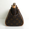 ルイ・ヴィトン モノグラム ティボリPM レザー ハンドバッグ ブラウン M40143