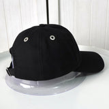 アミパリ アミ パリス ハートロゴ キャップ ブラック