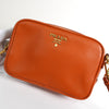 プラダ サフィアーノ レザー ミニ ショルダーバッグ ポシェット オレンジ