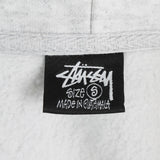 ステューシー ジップアップ パーカー 8ボール プリント グレー - NEWSED