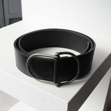 サンローラン パリ レザー ベルト 80 メンズ ブラック - NEWSED