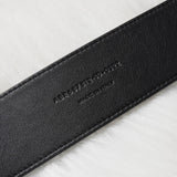 サンローラン パリ レザー ベルト 80 メンズ ブラック - NEWSED