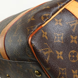 ルイ ヴィトン モノグラム キャリーオール ボストンバッグ ブラウン M40074