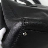 シャネル 8桁1番台 2.55 エグゼクティブ キャビアスキン トートバッグ ブラック - NEWSED