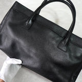 シャネル 8桁1番台 2.55 エグゼクティブ キャビアスキン トートバッグ ブラック - NEWSED