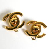 シャネル ココマーク ターンロック イヤリング GP