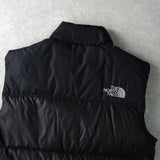 ザ ノースフェイス ヌプシ 700フィル ロゴ ダウンベスト ブラック