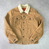 リーバイス ボア襟 コーデュロイジャケット ベージュ