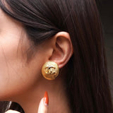 シャネル ココマーク サークル イヤリング GP レディース