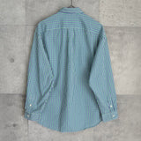 クリスチャン ディオール ヴィンテージ CDロゴ ギンガムチェック 長袖シャツ マルチカラー メンズ