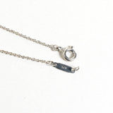 ティファニー ハートキー ピンクサファイア ネックレス 925 新品磨き済