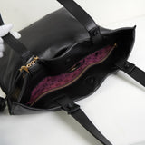 ロエベ アナグラム フラメンコ レザー トートバッグ ブラック