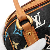 ルイ ヴィトン モノグラムマルチカラー プリシラ ノワール ハンドバッグ ブラック M40097