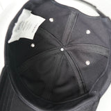 アミパリ アミ パリス ハートロゴ キャップ ブラック