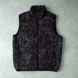 ポロ ラルフローレン カモ柄 ダウンベスト ブラック / グレー